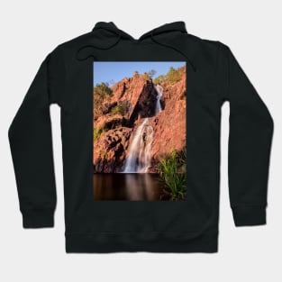 Rusty Red Waterfall Hoodie